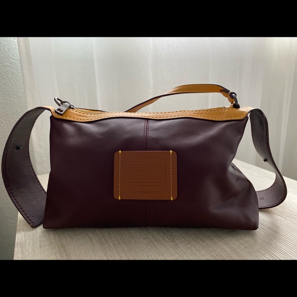 Coach Women's Goldenrod Bandit Hobo 39 - Picture 7 of 11